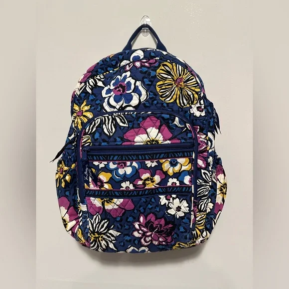 Vera Bradley Bags Vera Bradley Quilted Campus Backpack African